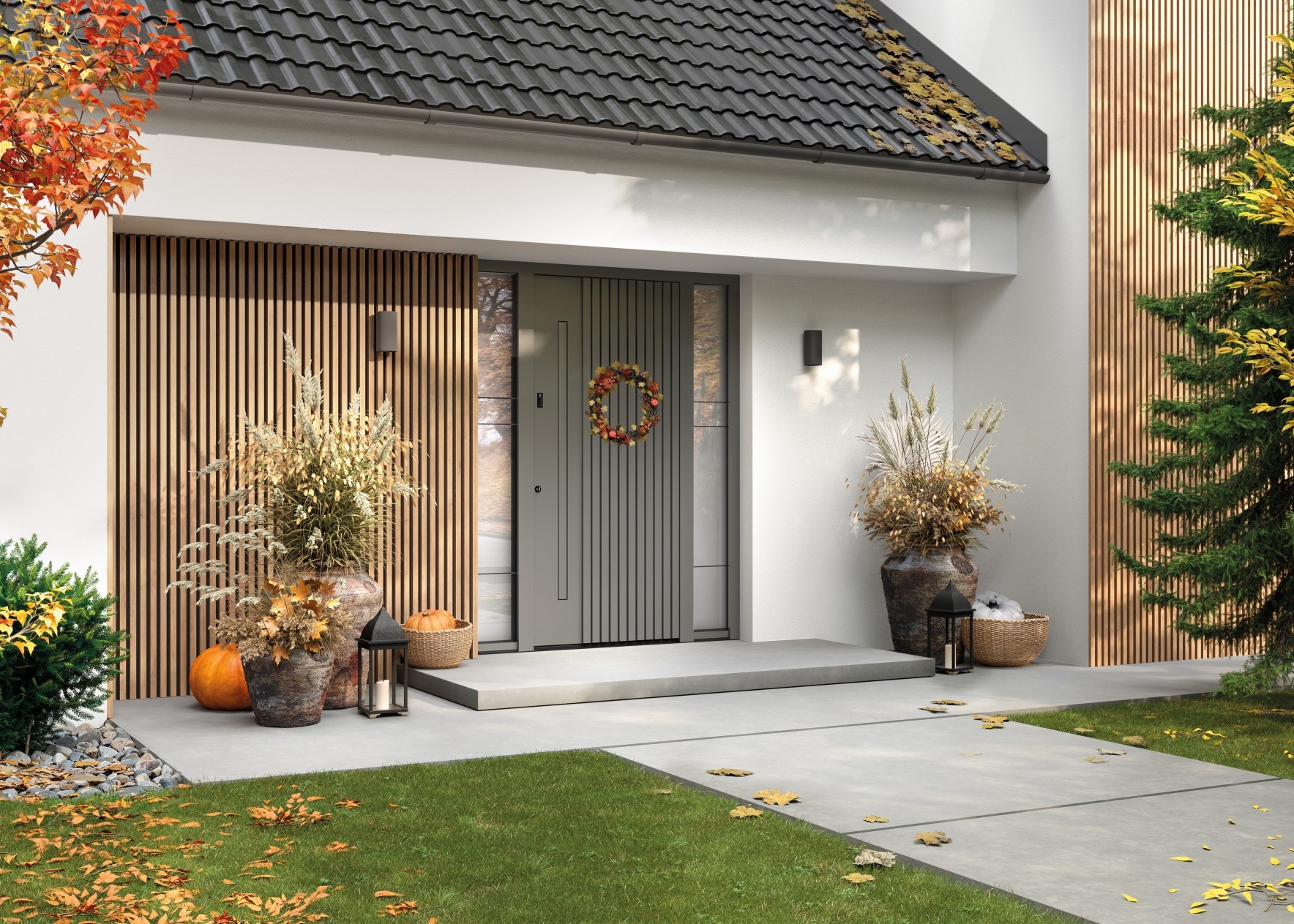 INOTHERM Aluminium Haustür