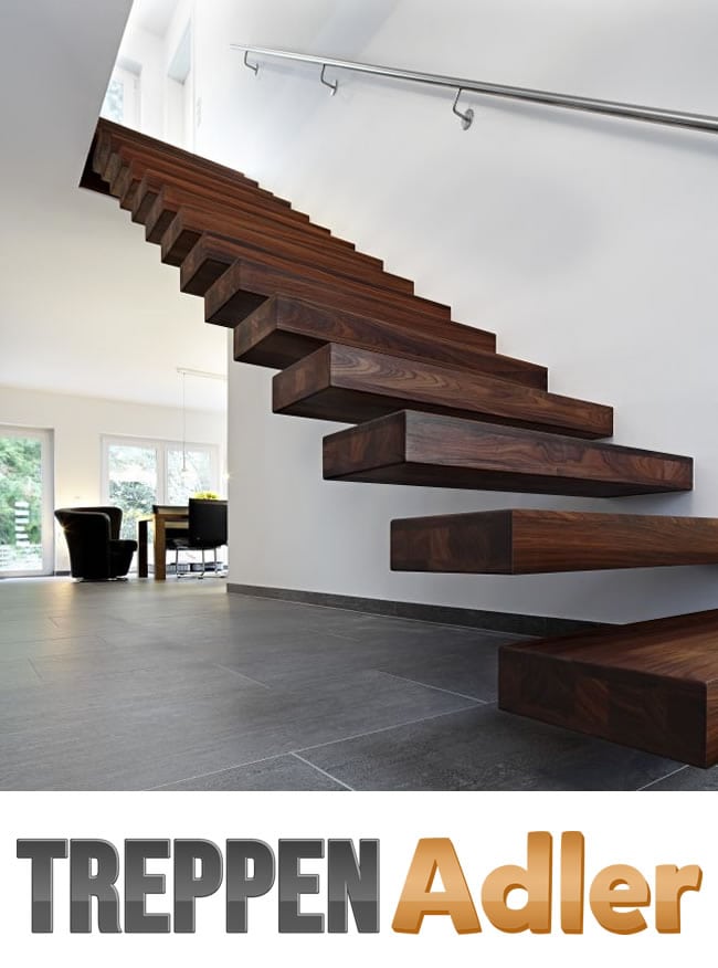 Kragarmtreppe Detailansicht