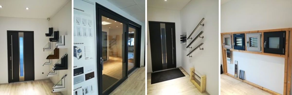 Showroom Fenster und Türen Ausstellung