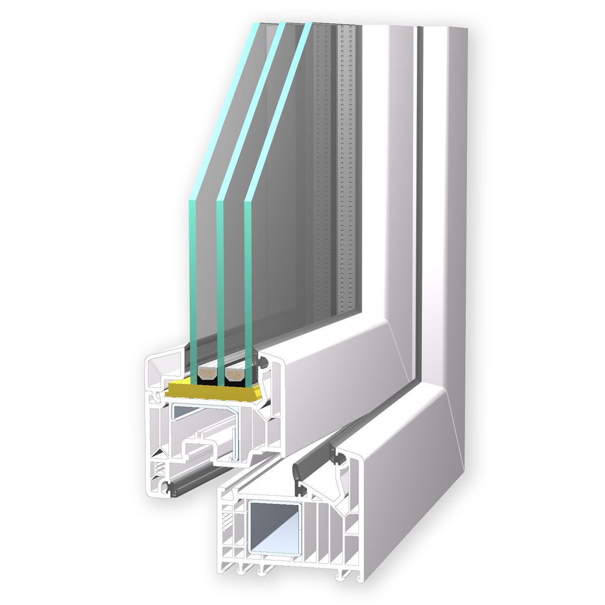 German Windows GW 500 Profilschnitt